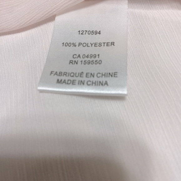 Tied Sheer Blouse. NWT - Picture 10 of 10